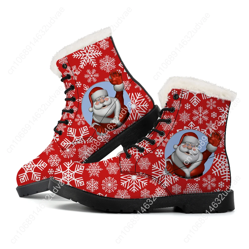 Christmas Plush Boots Mens Wom - Christmas Lights Outdoor บทวิจารณ์และราคา
