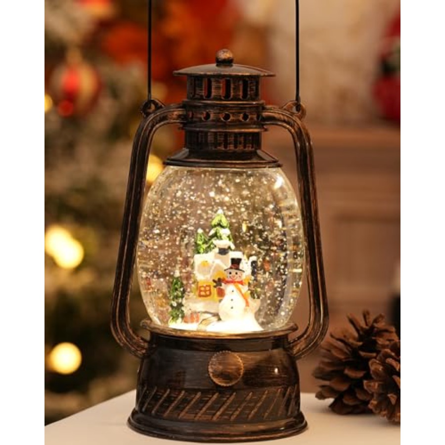 Christmas Decorations Snow Glo - Snow Globe Musical บทวิจารณ์และราคา