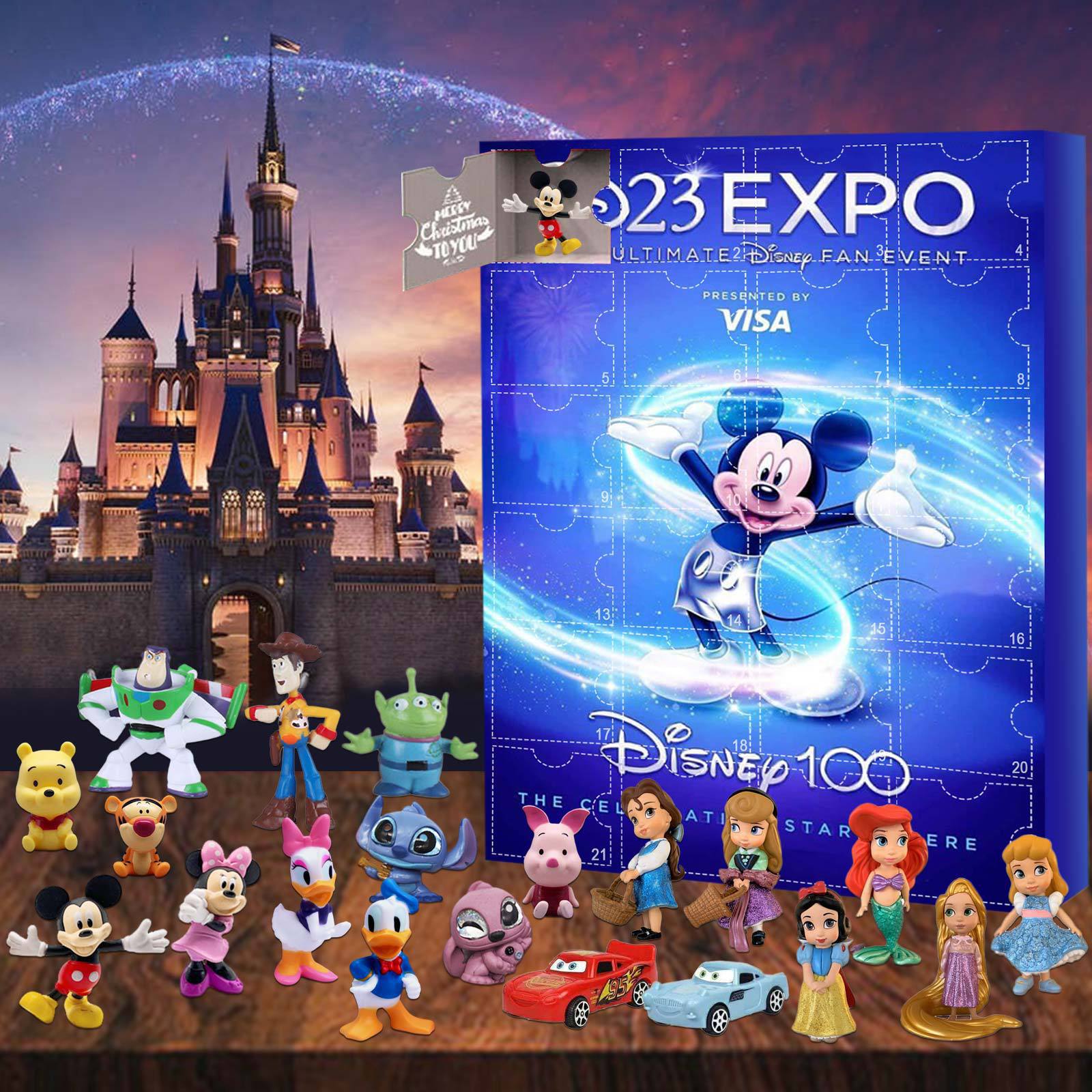 Cartoon Disney Christmas Adven - Advent Calendar Gift บทวิจารณ์และราคา