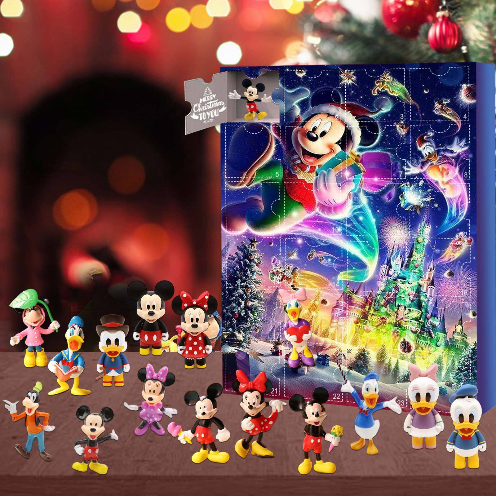 Cartoon Disney Christmas Adven - Advent Calendar Gift บทวิจารณ์และราคา