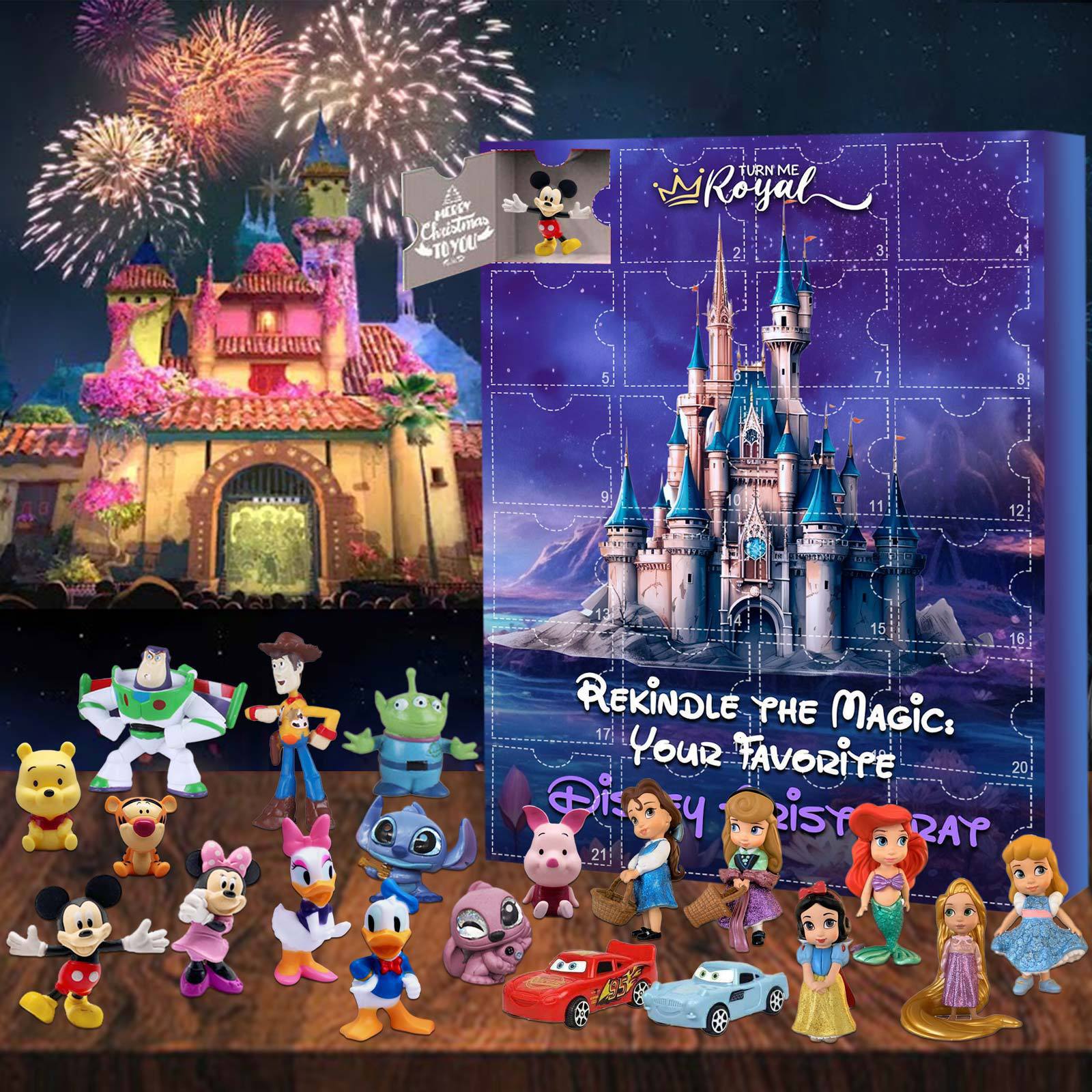Cartoon Disney Christmas Adven - Advent Calendar Gift บทวิจารณ์และราคา