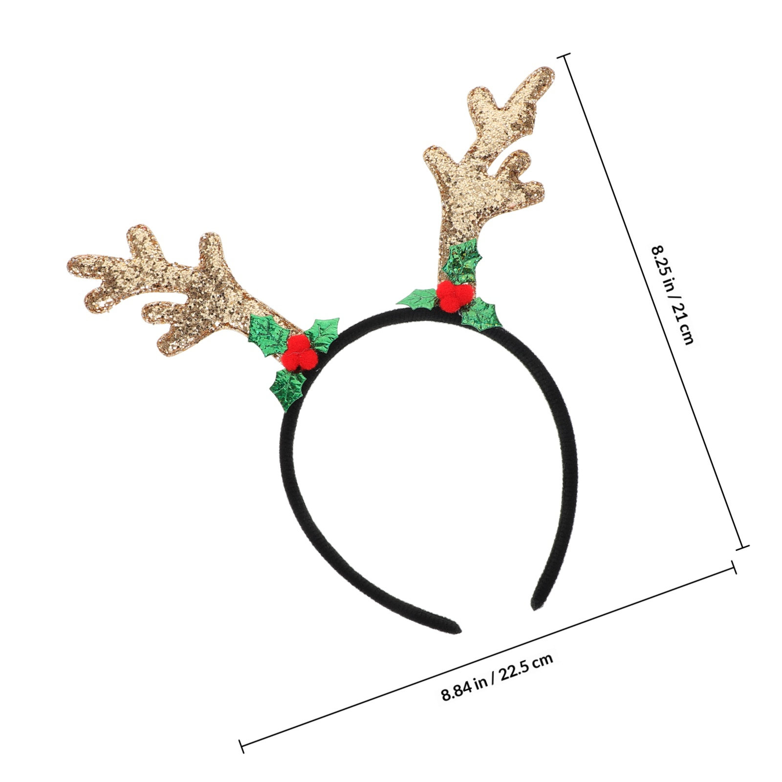 Antler Headband Dark Deer Horn - Reindeer Antlers Headband บทวิจารณ์และราคา