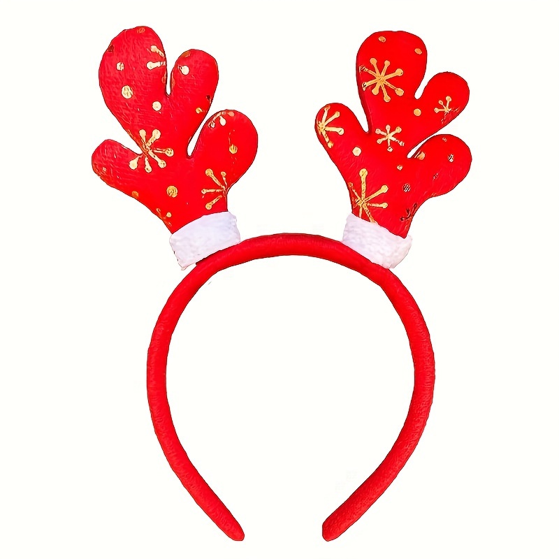 6/12Pcs Different Holiday Chri - Reindeer Antlers Headband บทวิจารณ์และราคา