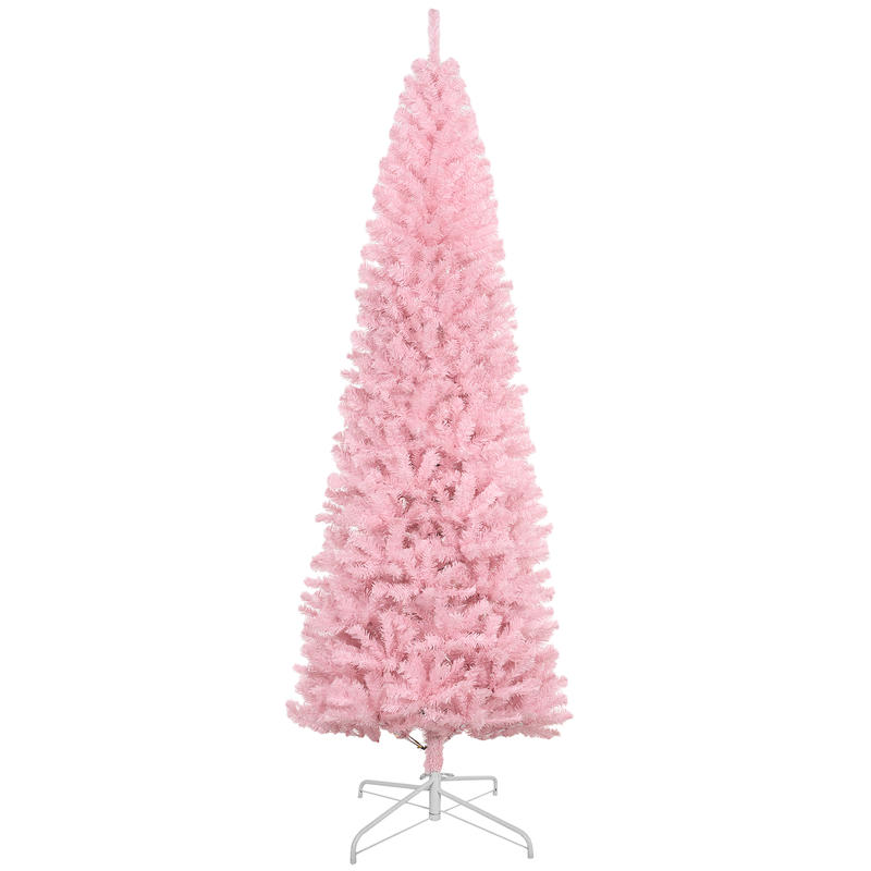 HOMCOM 8' Artificial Christmas - Christmas Tree Artificial บทวิจารณ์และราคา