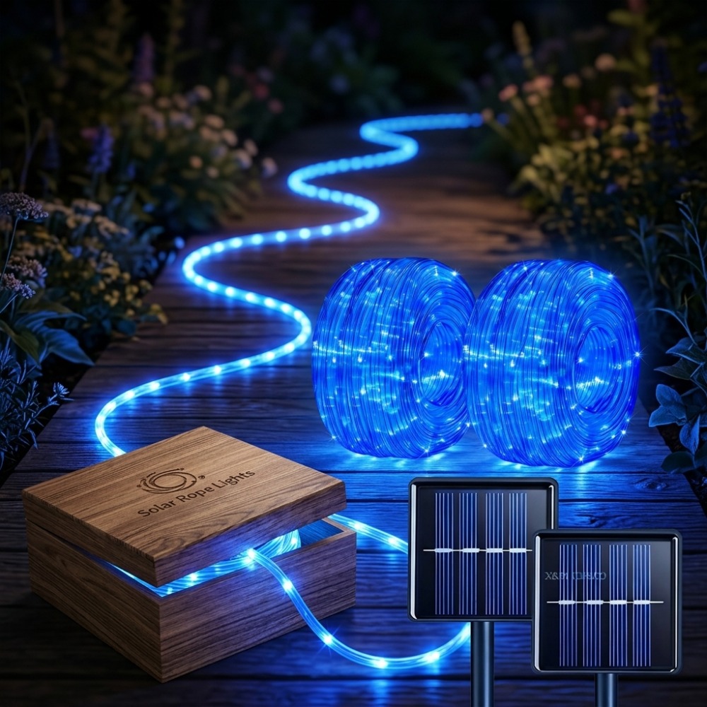 Outdoor Solar LED String Light - Christmas Lights Outdoor บทวิจารณ์และราคา