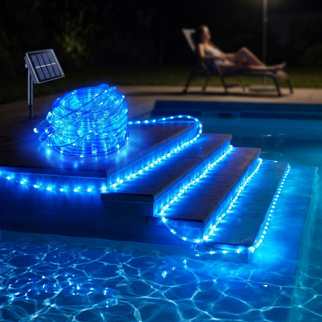 Outdoor Solar LED String Light - Christmas Lights Outdoor บทวิจารณ์และราคา