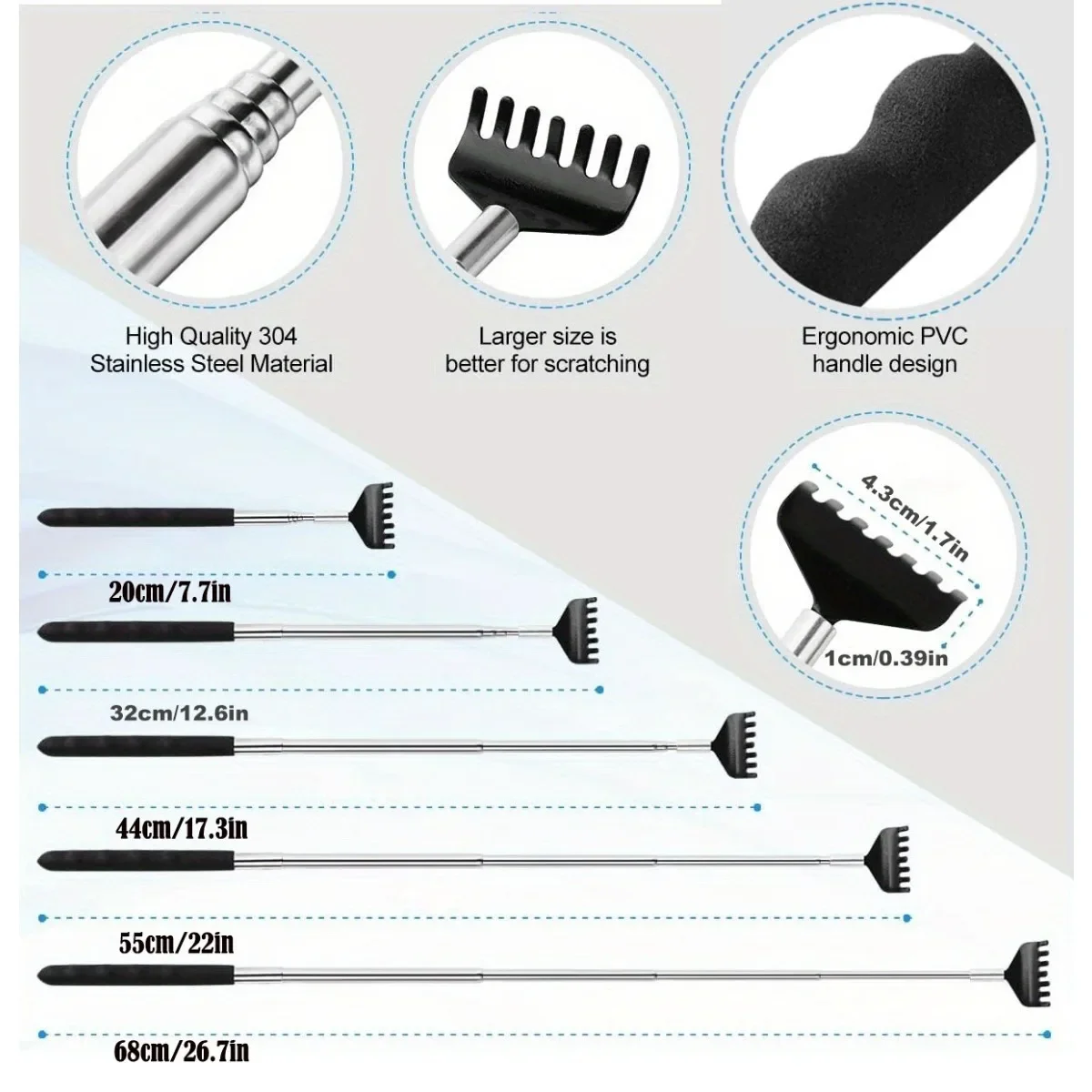 Upgraded Back Scratcher Massag - Christmas Stocking Hanging บทวิจารณ์และราคา