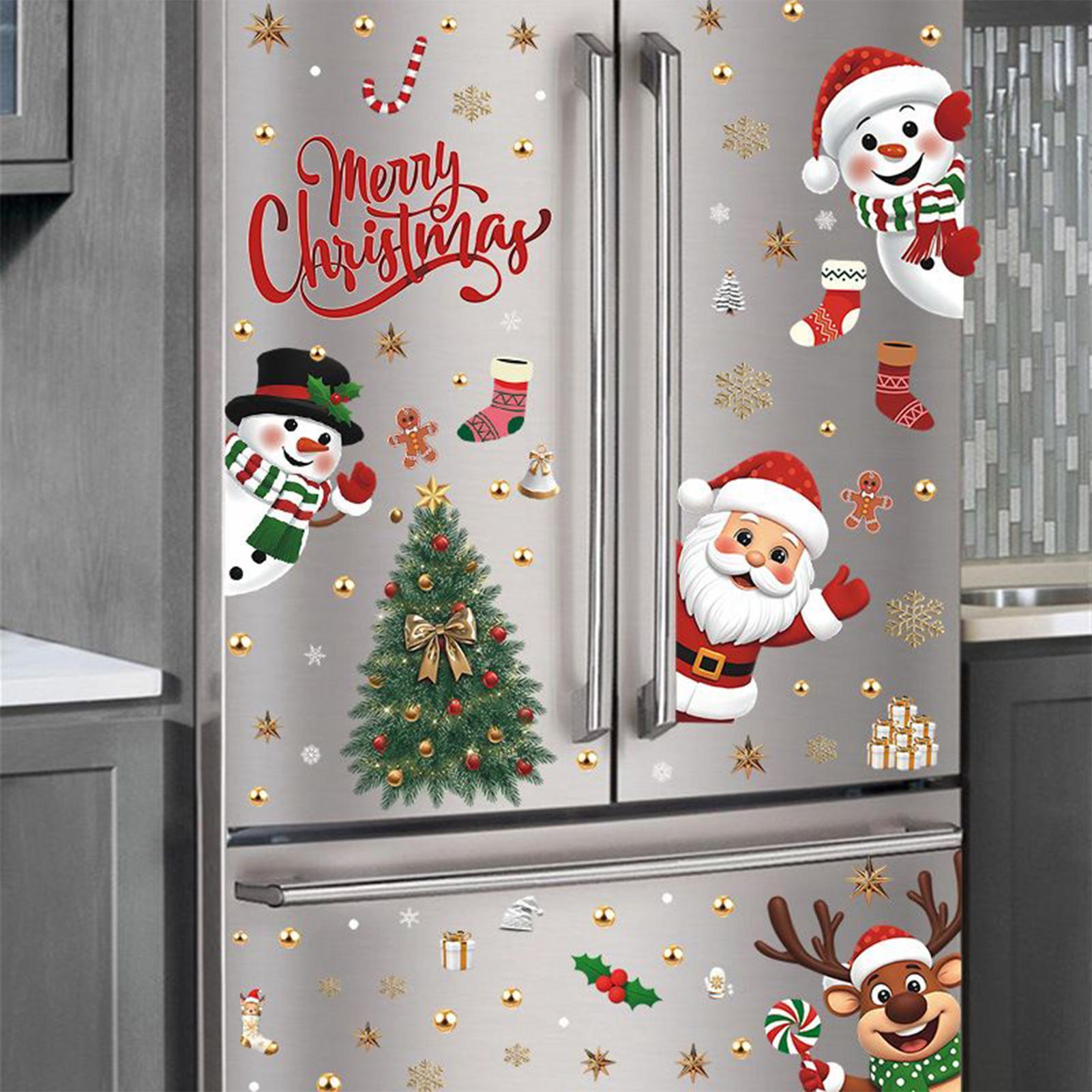 Christmas Window Decals Holida - Snowflake Window Decal บทวิจารณ์และราคา