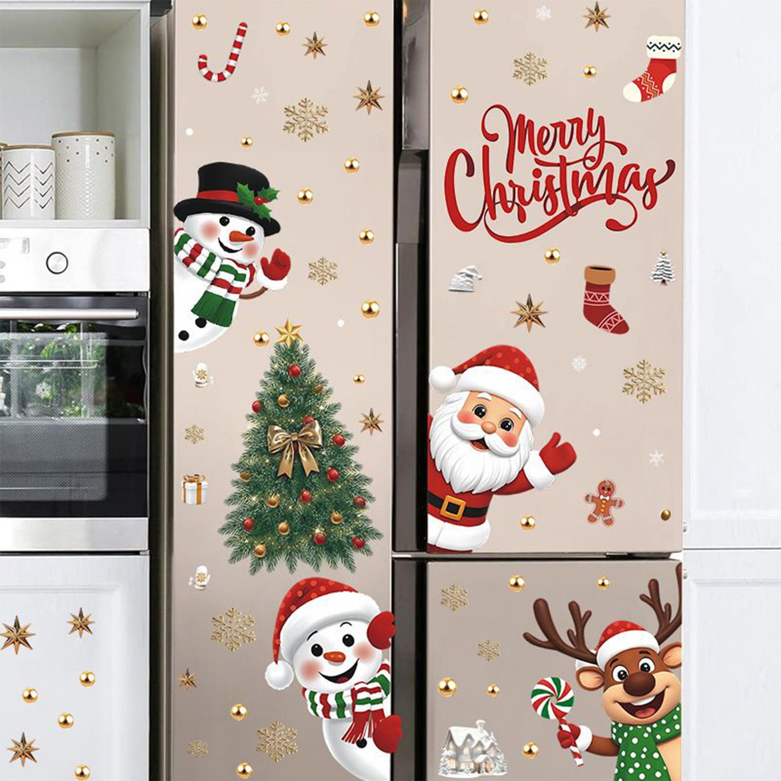 Christmas Window Decals Holida - Snowflake Window Decal บทวิจารณ์และราคา