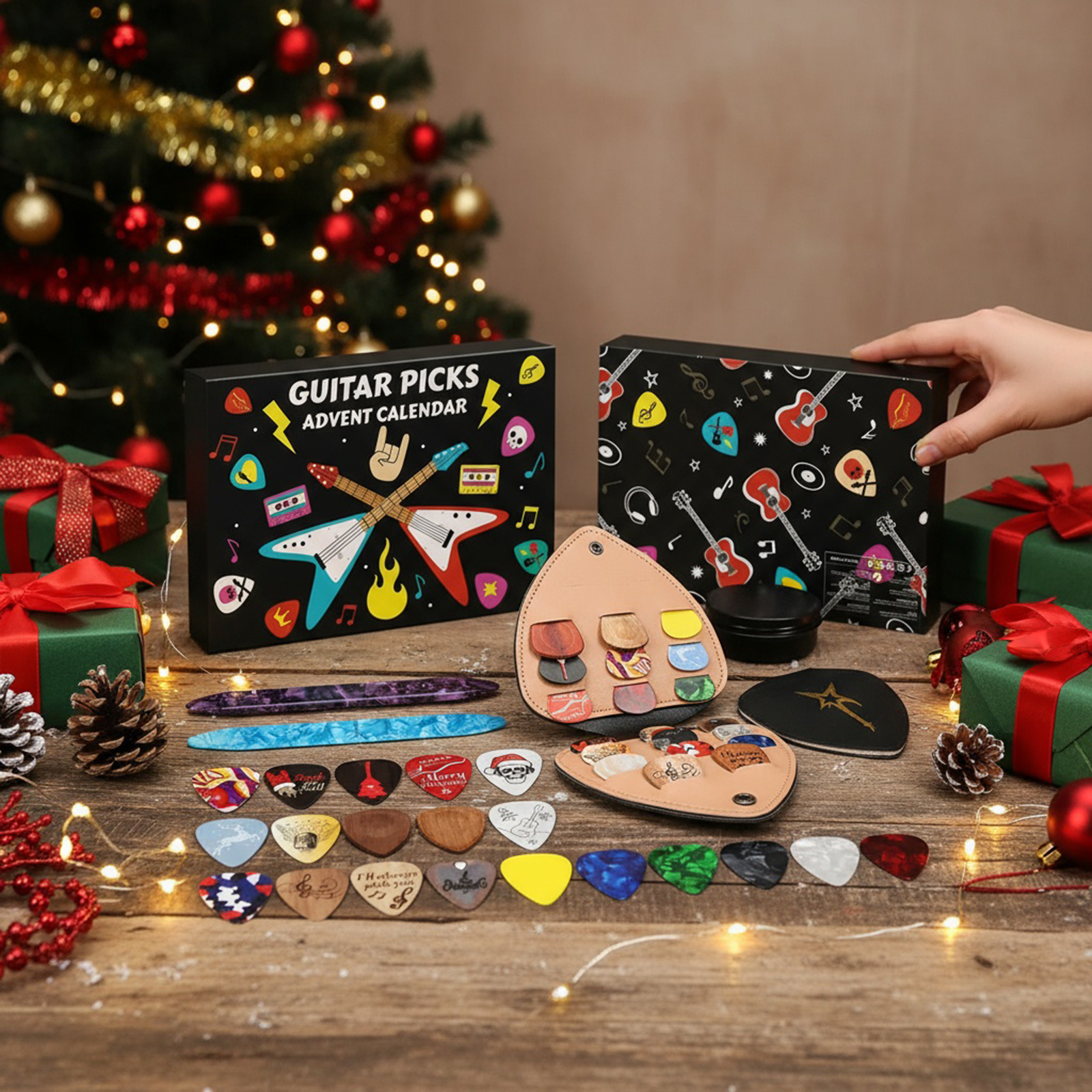 Guitar Picks Advent Calendar 2 - Advent Calendar Gift บทวิจารณ์และราคา