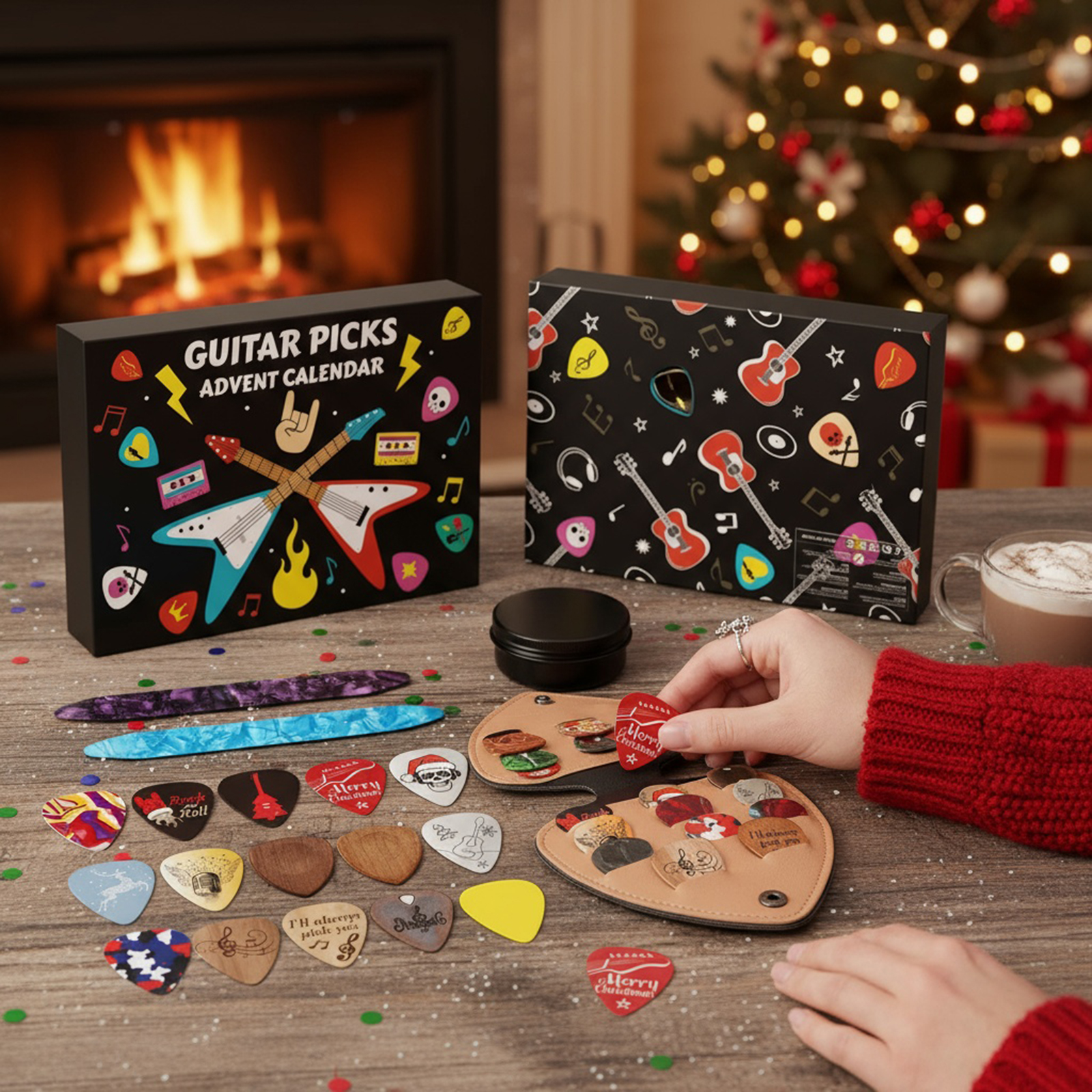 Guitar Picks Advent Calendar 2 - Advent Calendar Gift บทวิจารณ์และราคา