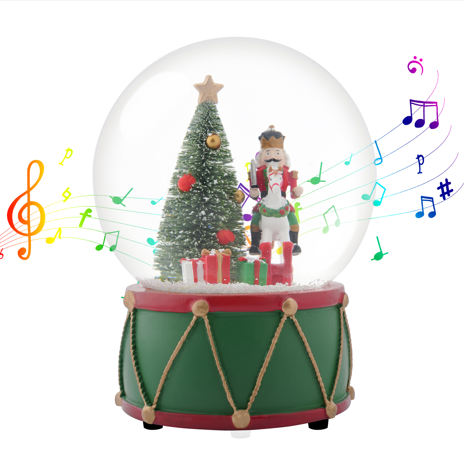 Christmas Music Snow Globe wit - Snow Globe Musical บทวิจารณ์และราคา