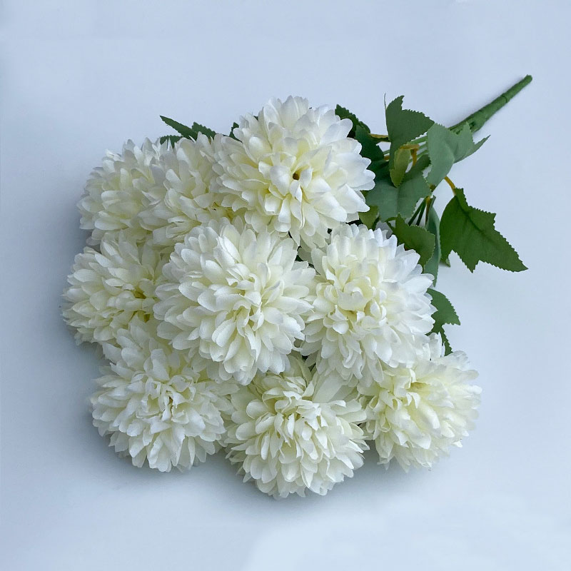 Artificial Flower Bouquet Chry - Christmas Wreath Fake บทวิจารณ์และราคา