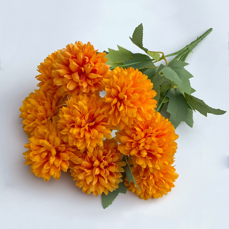 Artificial Flower Bouquet Chry - Christmas Wreath Fake บทวิจารณ์และราคา