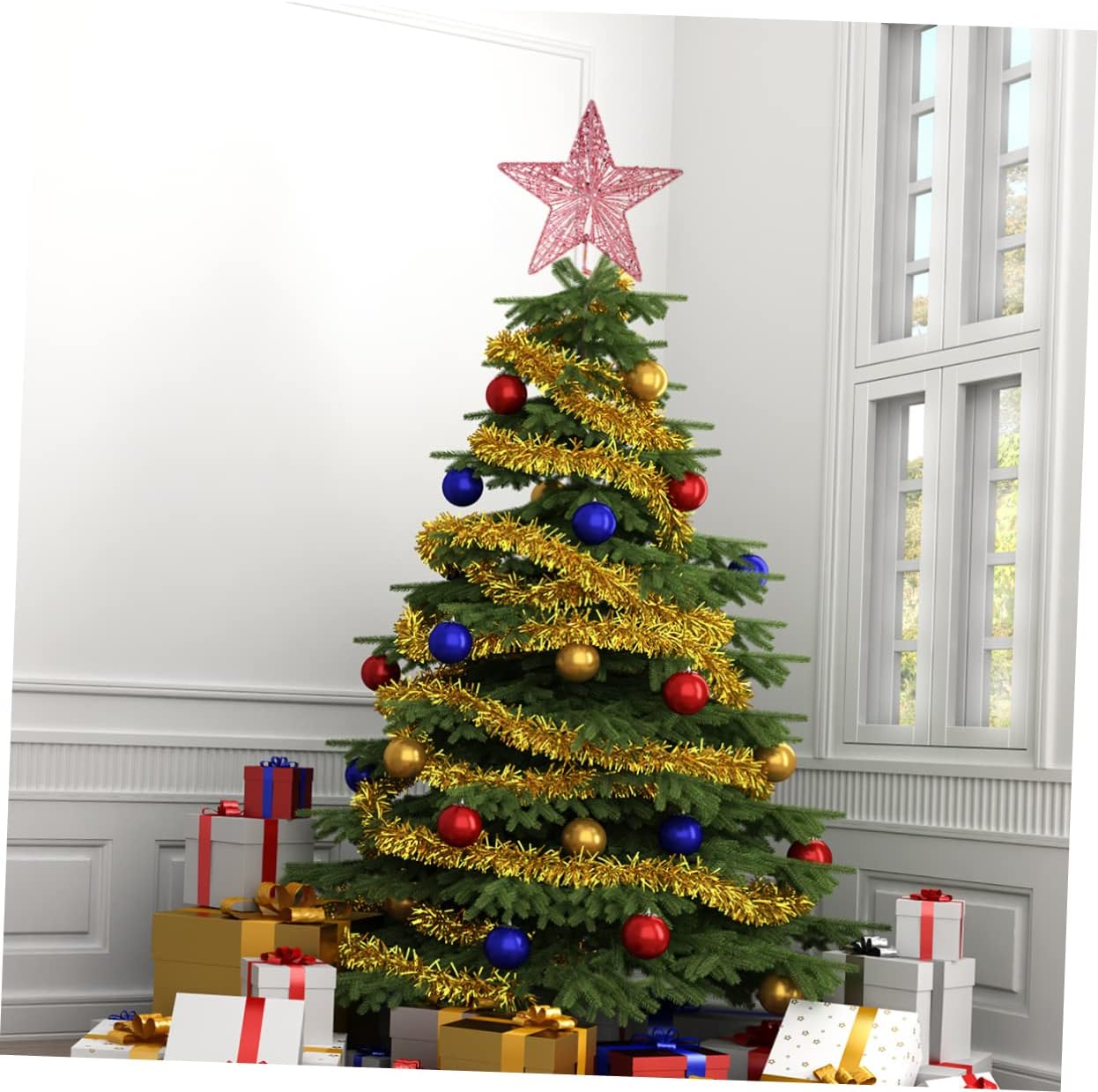 20Christmas Tree Topper Star G - Star Tree Topper บทวิจารณ์และราคา
