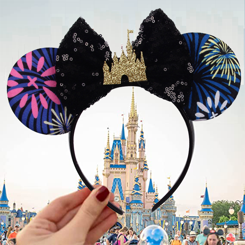 Disney Castle Mickey Mouse Ear - Ribbon Bow Gift บทวิจารณ์และราคา