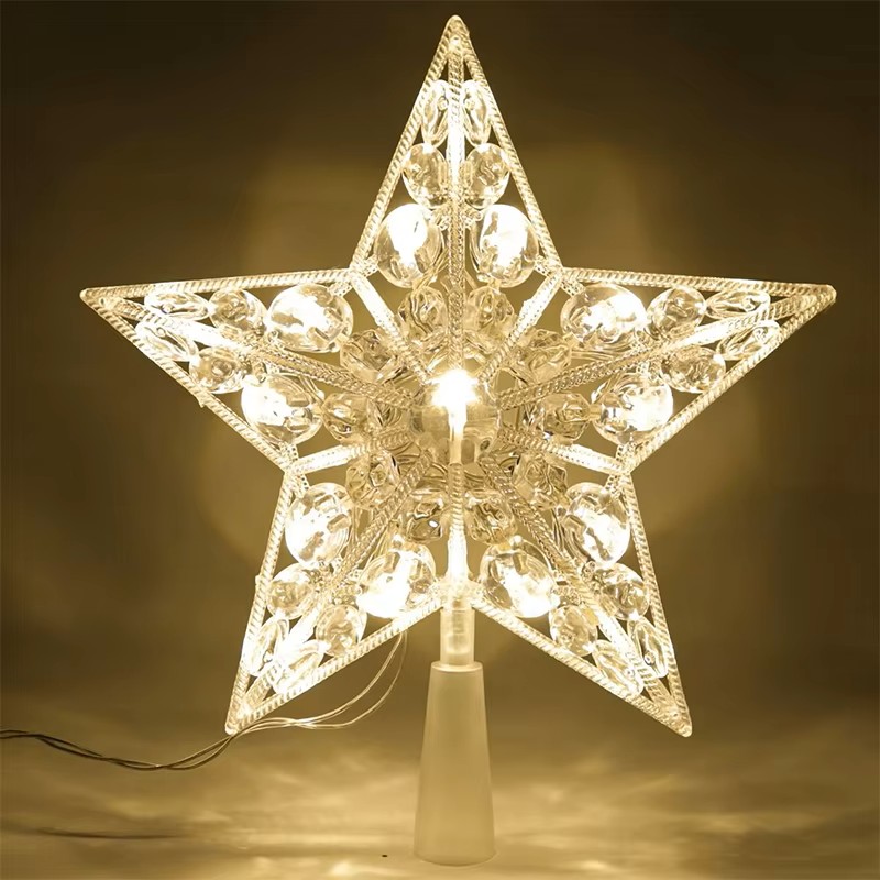 15cm Christmas Glowing Tree To - Star Tree Topper บทวิจารณ์และราคา