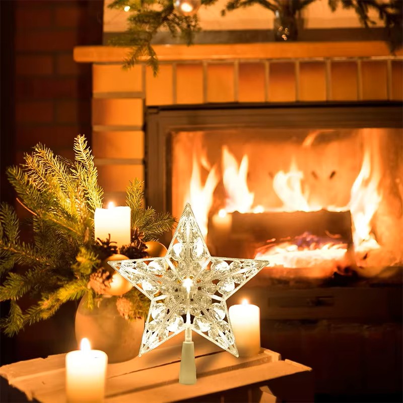 15cm Christmas Glowing Tree To - Star Tree Topper บทวิจารณ์และราคา