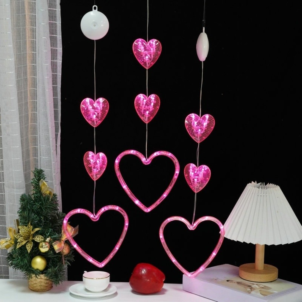 Creative Heart Curtain Fairy L - Led Fairy String Lights บทวิจารณ์และราคา