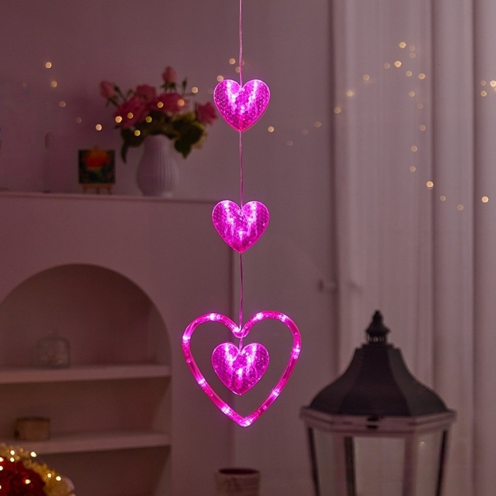 Creative Heart Curtain Fairy L - Led Fairy String Lights บทวิจารณ์และราคา
