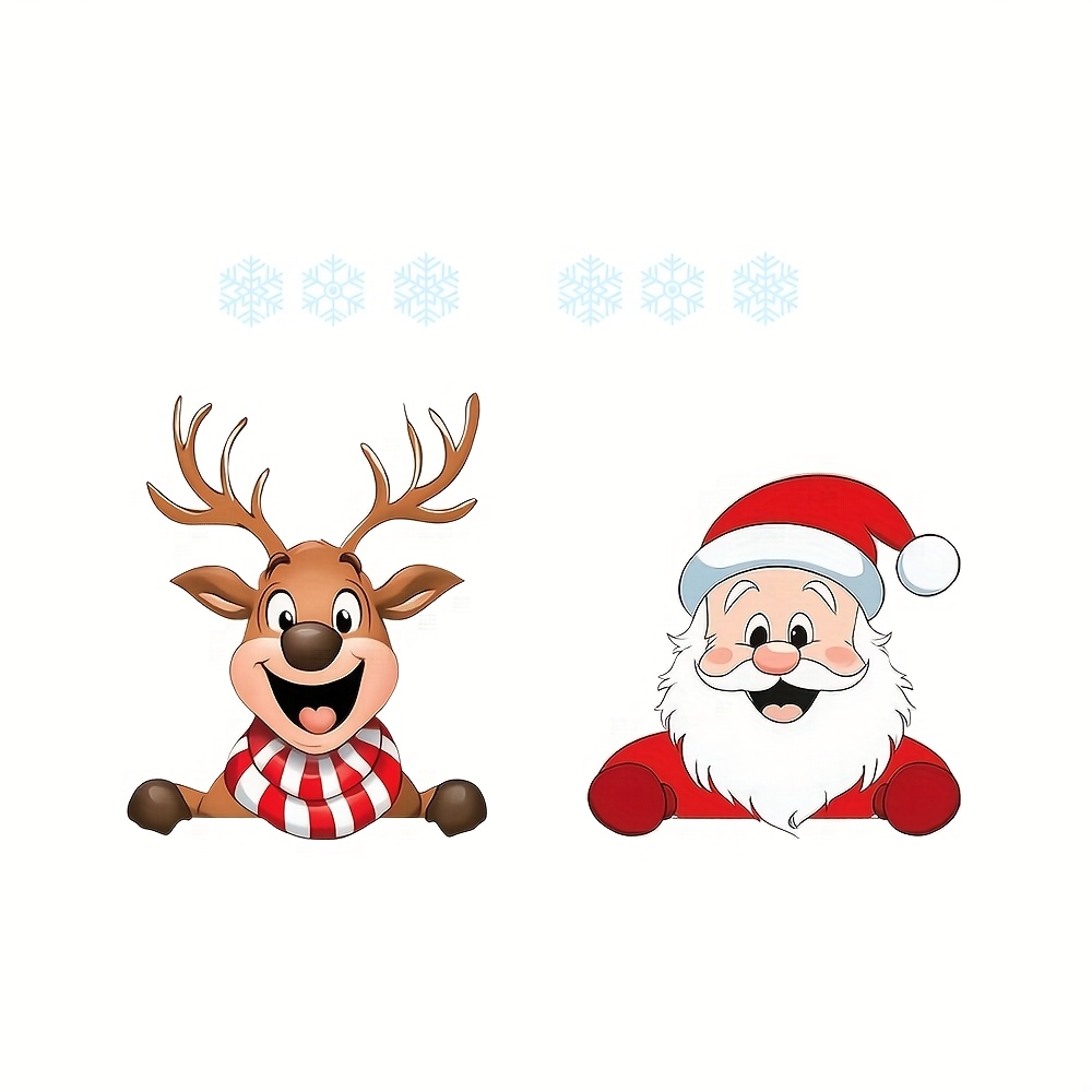 Festive Christmas Window Stick - Snowflake Window Decal บทวิจารณ์และราคา