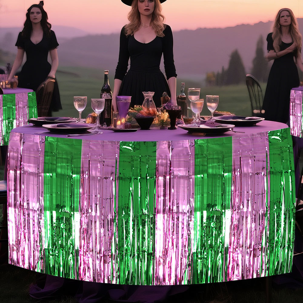 Wicked Witch Party Table Decor - Tinsel Garland Decoration บทวิจารณ์และราคา
