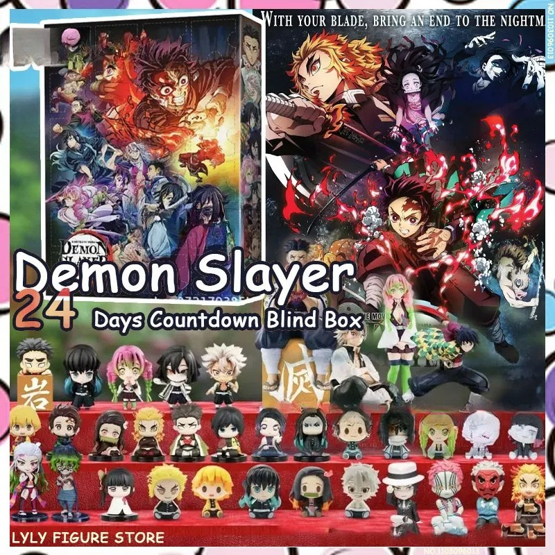 IN STOCK -New 2D Demon Slayer  - Advent Calendar Gift บทวิจารณ์และราคา