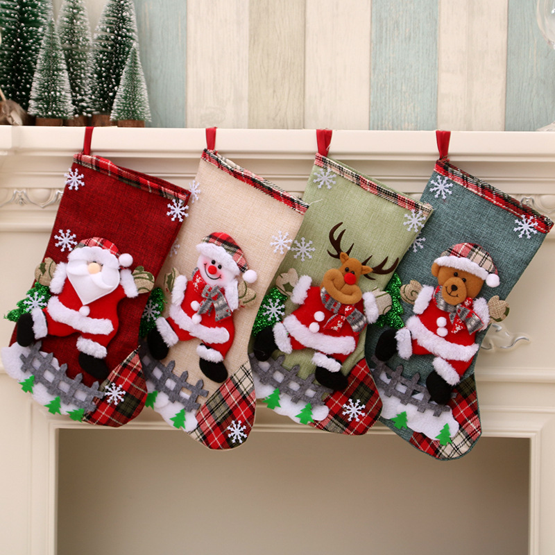 31cm Large Christmas Stockings - Christmas Stocking Hanging บทวิจารณ์และราคา