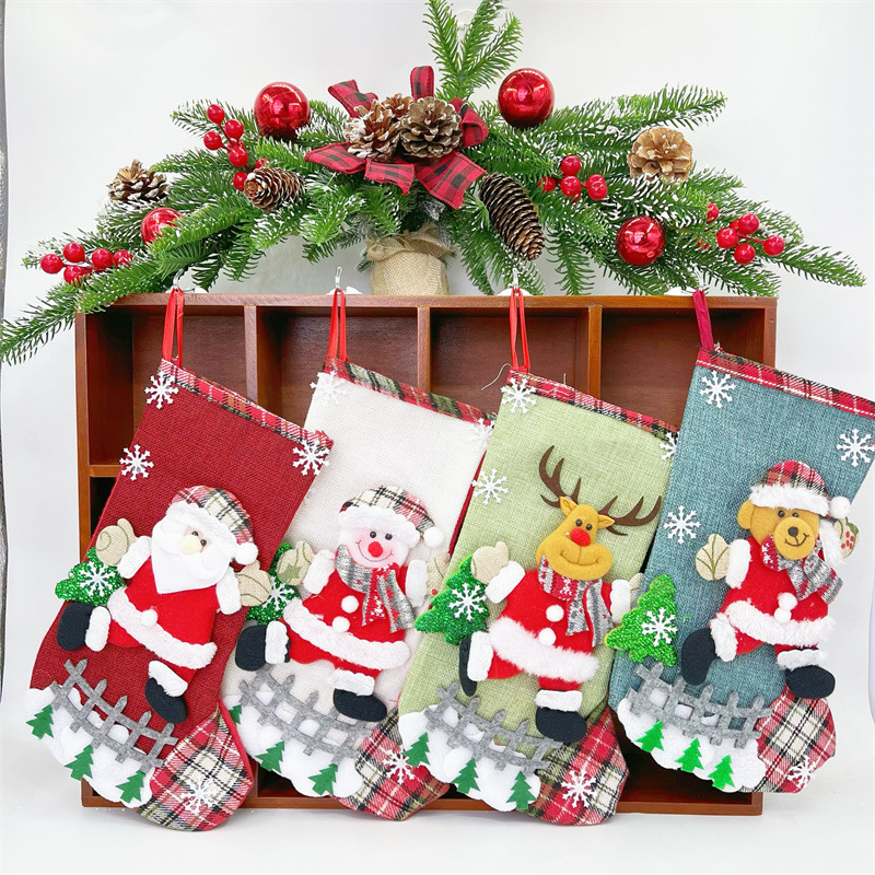 31cm Large Christmas Stockings - Christmas Stocking Hanging บทวิจารณ์และราคา