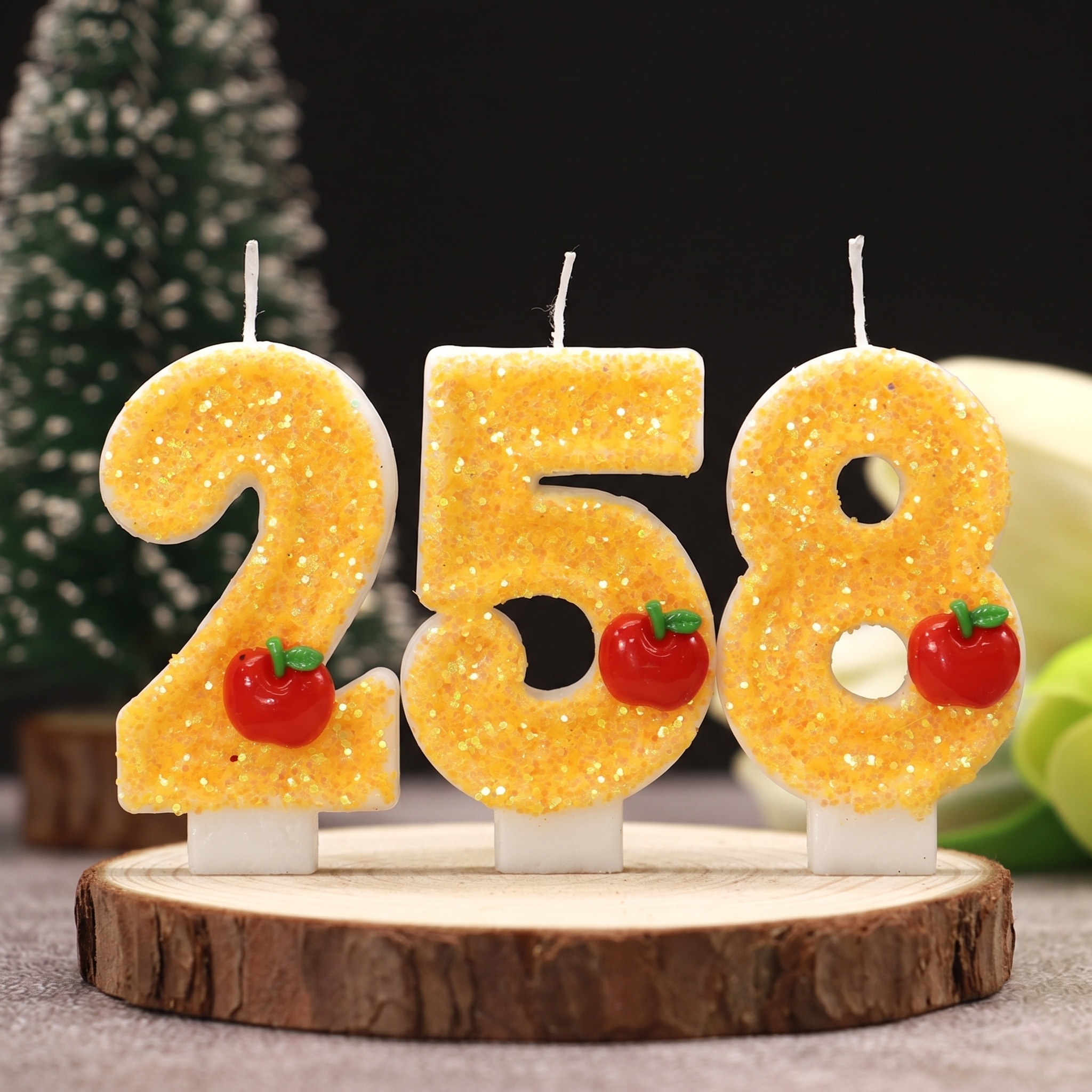 Red Apple Fresh Yellow Digital - Holiday Candle Set บทวิจารณ์และราคา