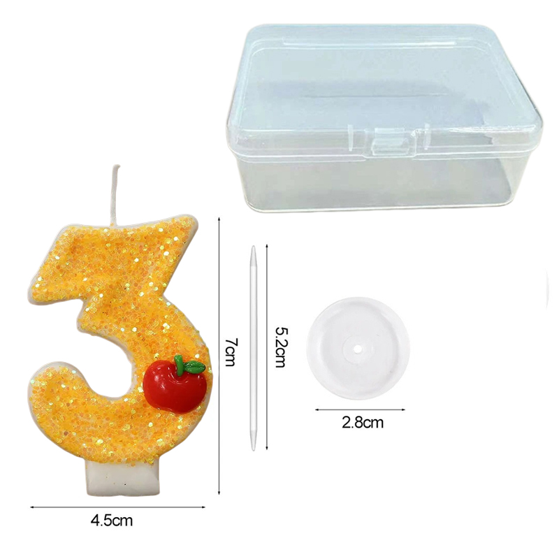 Red Apple Fresh Yellow Digital - Holiday Candle Set บทวิจารณ์และราคา