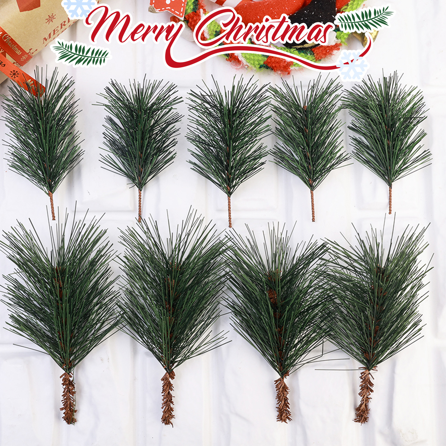 Fake Tree Leaves Branches Arti - Christmas Tree Artificial บทวิจารณ์และราคา
