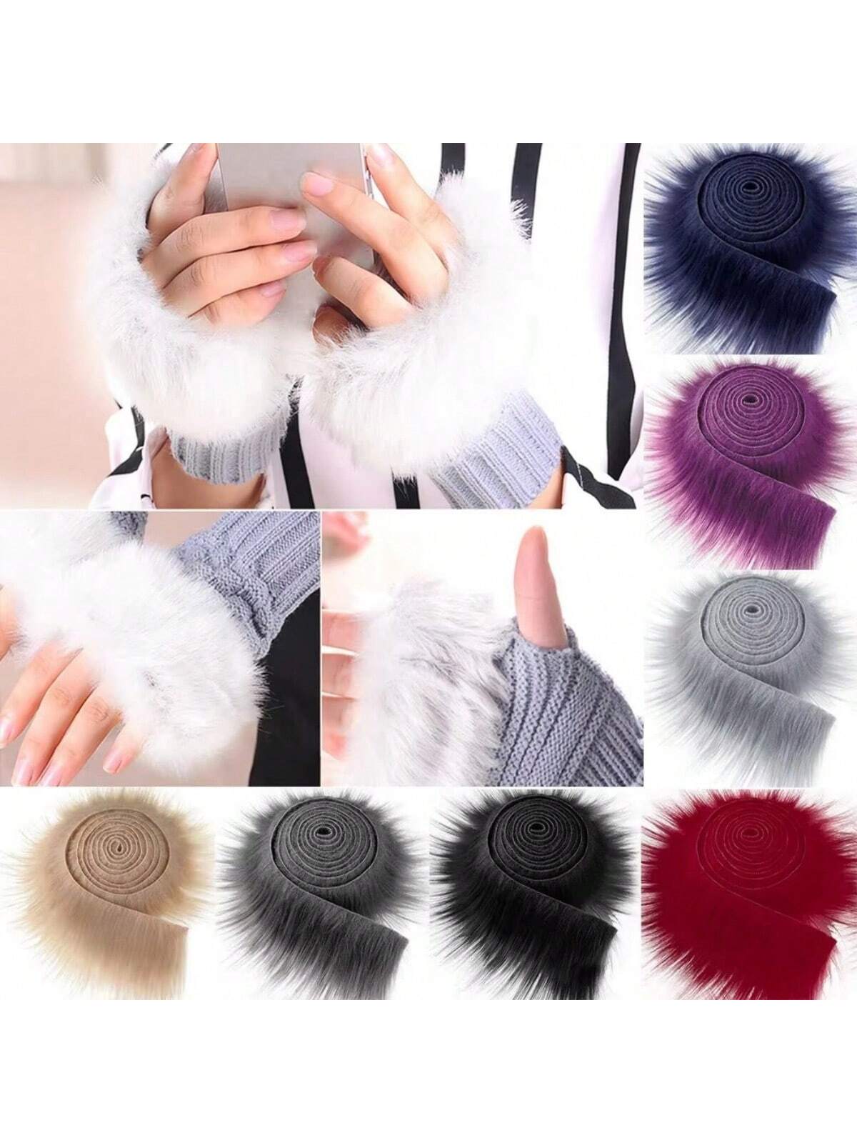 Faux Fur Fabric Costume Soft A - Christmas Tree Artificial บทวิจารณ์และราคา