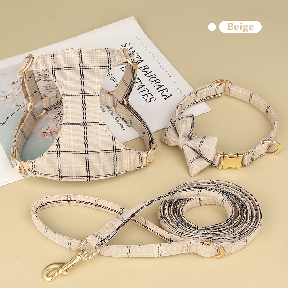 3pcs/set Dog Collar Harness le - Christmas Throw Blanket บทวิจารณ์และราคา
