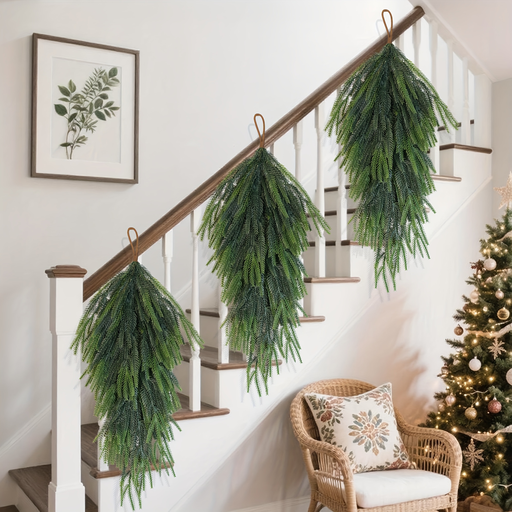 4pcs/2pcs Artificial Pine Need - Christmas Tree Artificial บทวิจารณ์และราคา