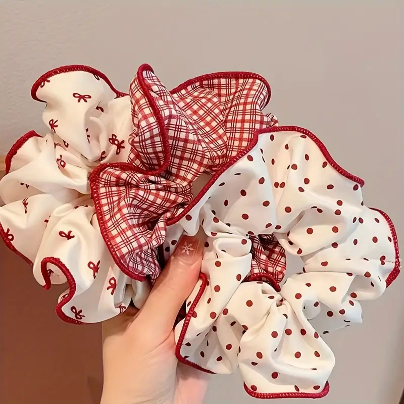 3 Pcs Sweet Red Dot Bowknot Pl - Christmas Throw Blanket บทวิจารณ์และราคา