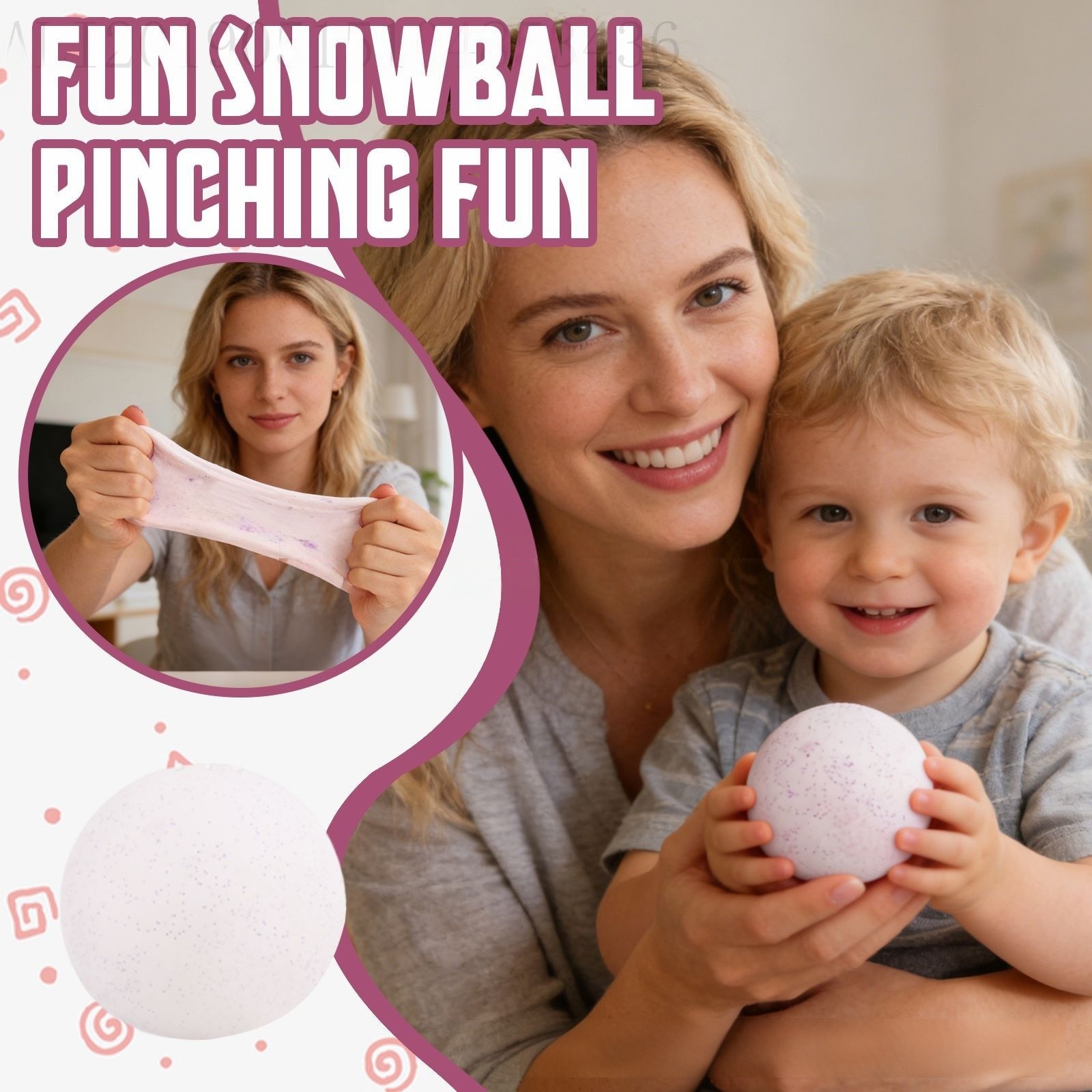 New Fun NeeDoh Snow Ball Crunc - Snow Globe Musical บทวิจารณ์และราคา