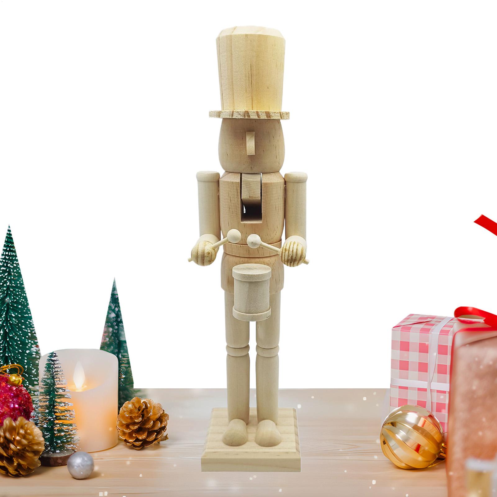 Nutcracker Decor 38cm Wooden F - Nutcracker Figurine บทวิจารณ์และราคา