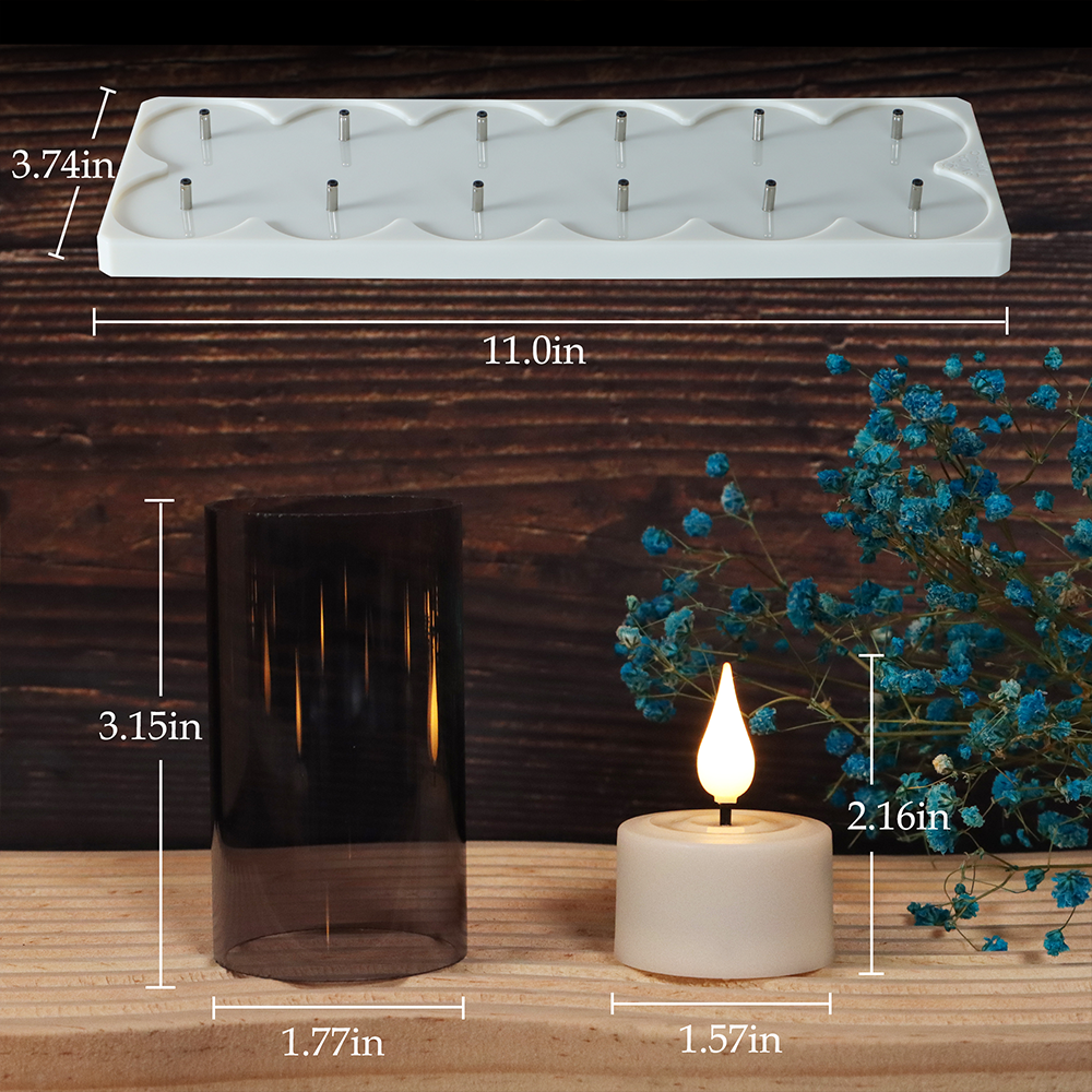 LED Candle Light Rechargeable  - Holiday Candle Set บทวิจารณ์และราคา