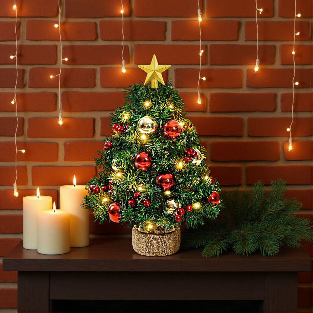 6cm Mini Christmas Tree Topper - Star Tree Topper บทวิจารณ์และราคา