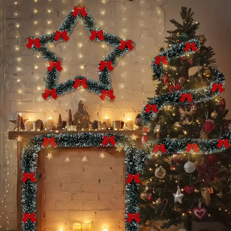 LED Christmas Tinsel Garland A - Tinsel Garland Decoration บทวิจารณ์และราคา