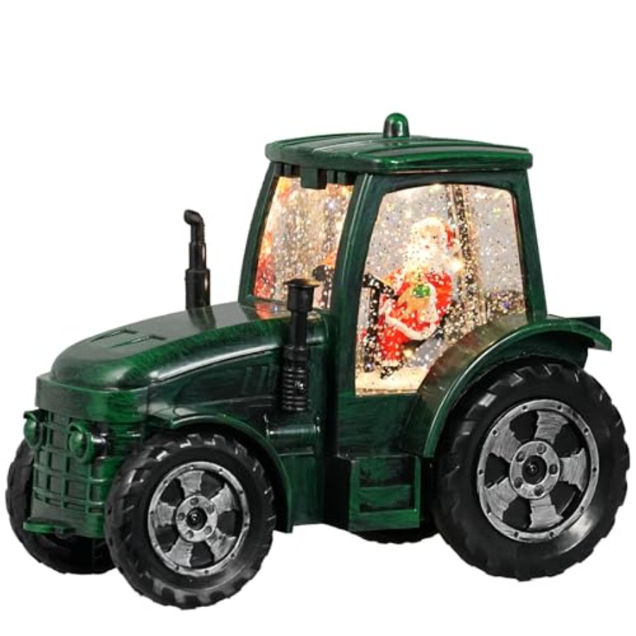 Christmas Snow Globe Tractor S - Snow Globe Musical บทวิจารณ์และราคา