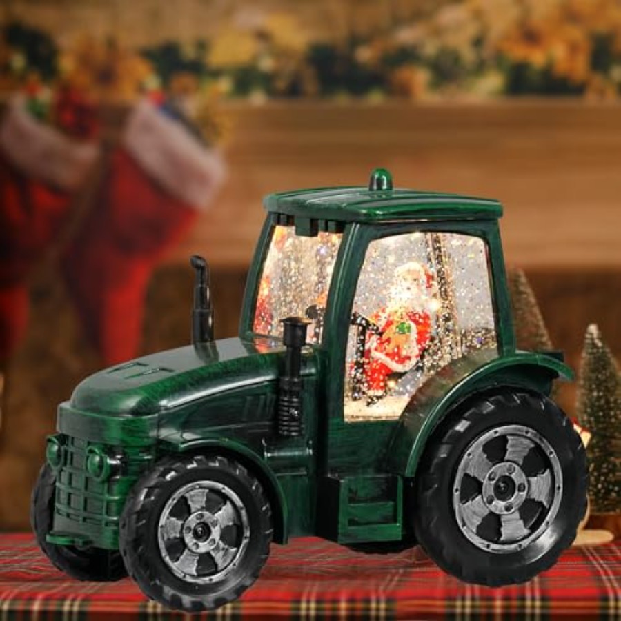Christmas Snow Globe Tractor S - Snow Globe Musical บทวิจารณ์และราคา