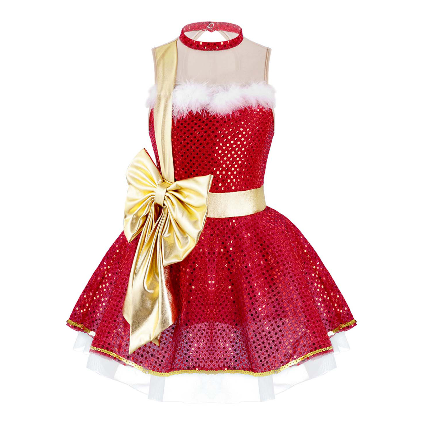 Kids Girls Christmas Xmas Elf  - Elf Costume Christmas บทวิจารณ์และราคา
