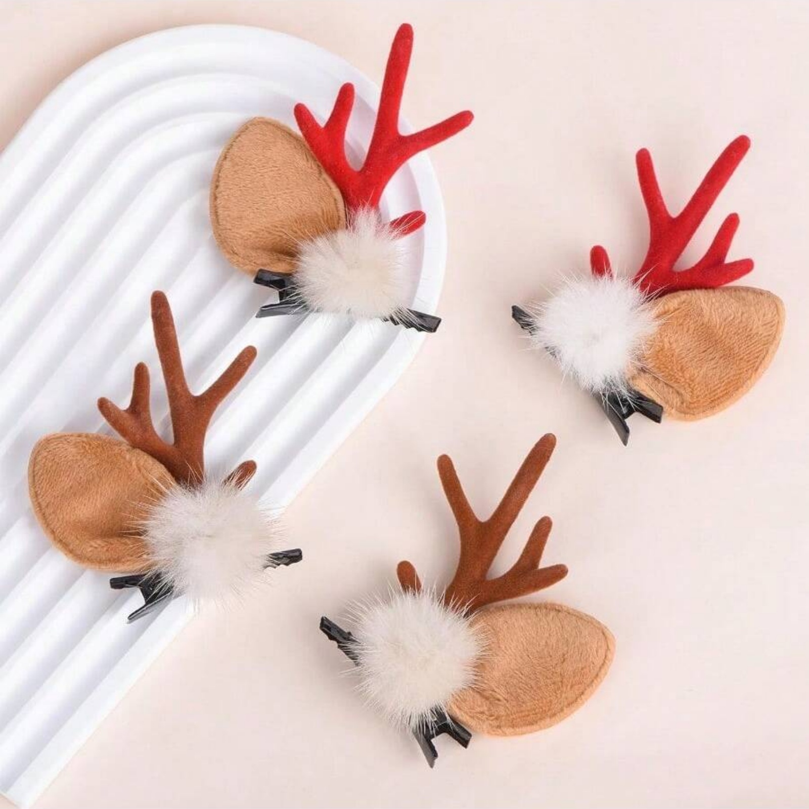 2pcs Christmas Reindeer Antler - Reindeer Antlers Headband บทวิจารณ์และราคา