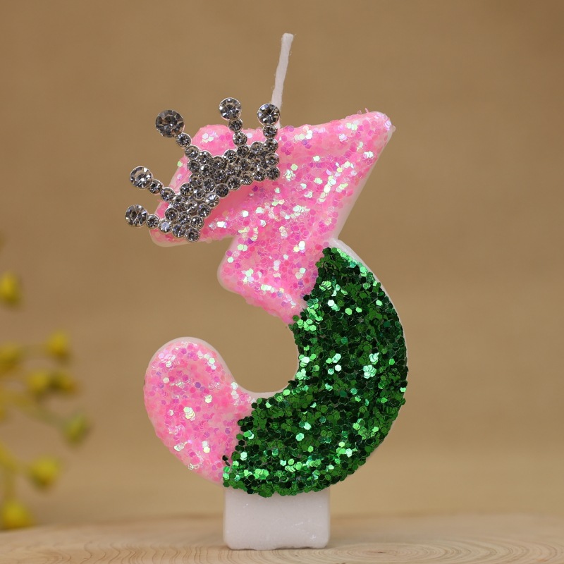 Sparkling Light Green Princess - Holiday Candle Set บทวิจารณ์และราคา