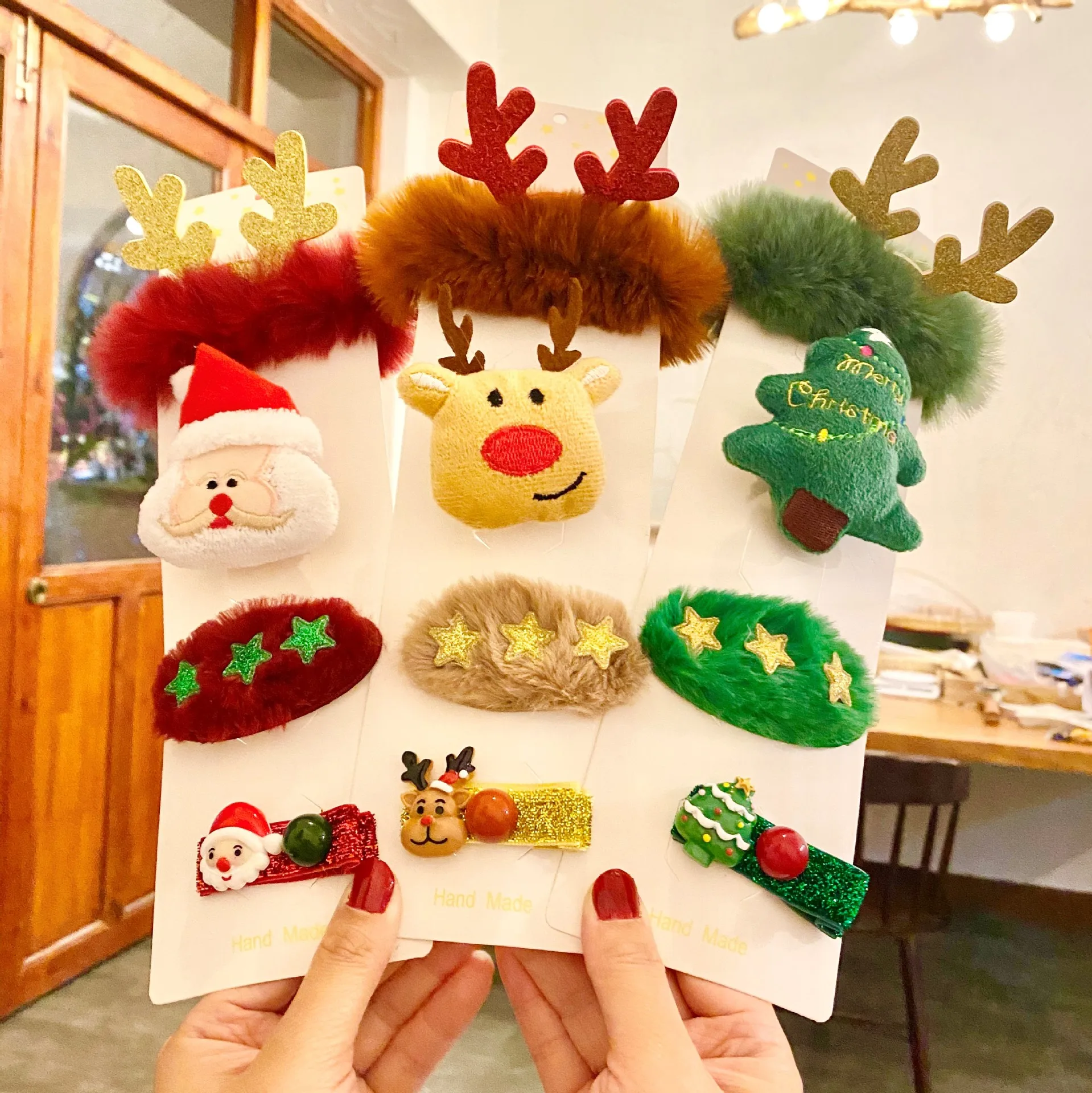 Christmas Headband Reindeer An - Reindeer Antlers Headband บทวิจารณ์และราคา