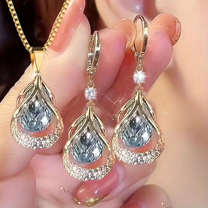 3 Pcs Hollow Teardrop Light Bl - Gift Box Wrap Set บทวิจารณ์และราคา
