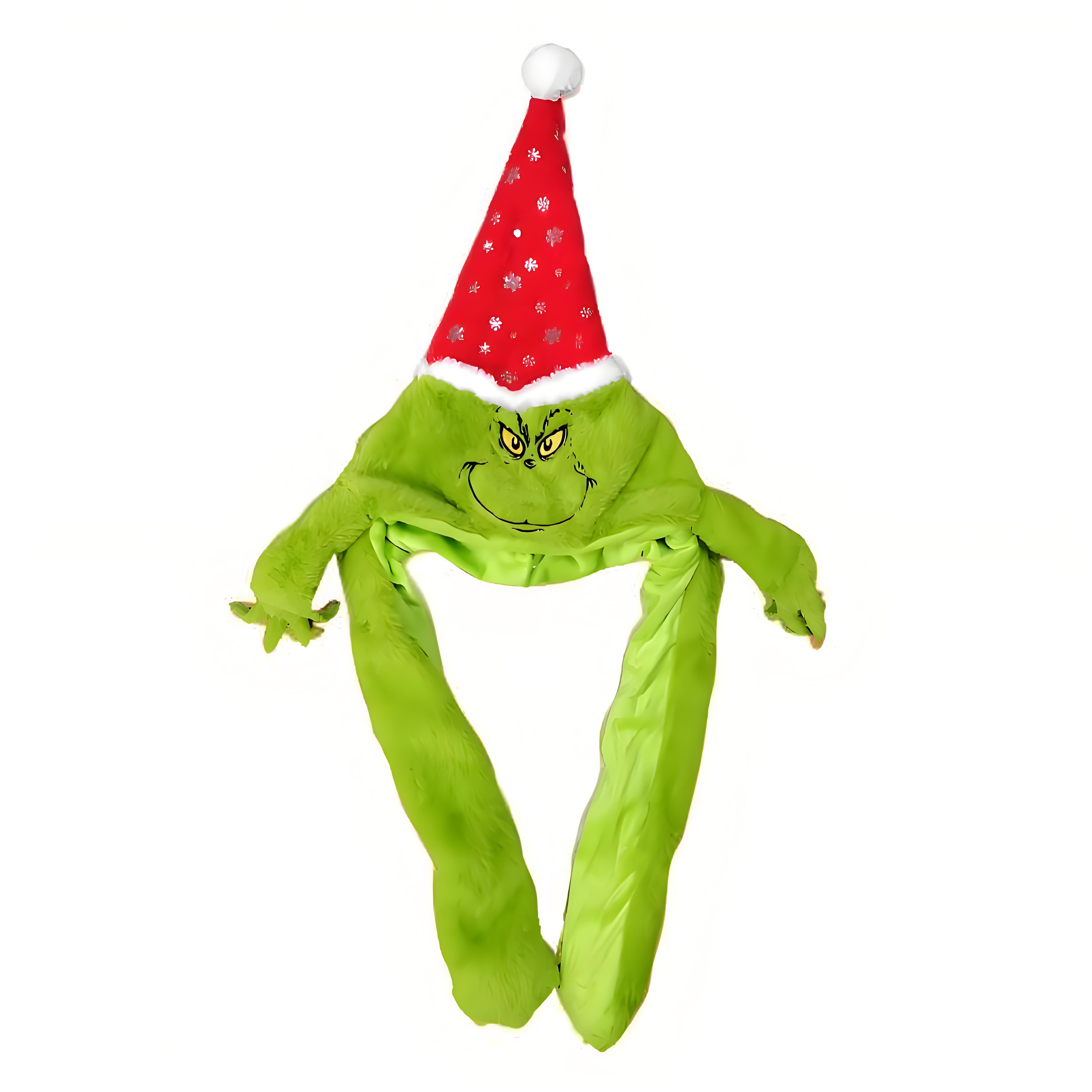 Plush Grincese Hat Cap Scarf C - Santa Hat Plush บทวิจารณ์และราคา