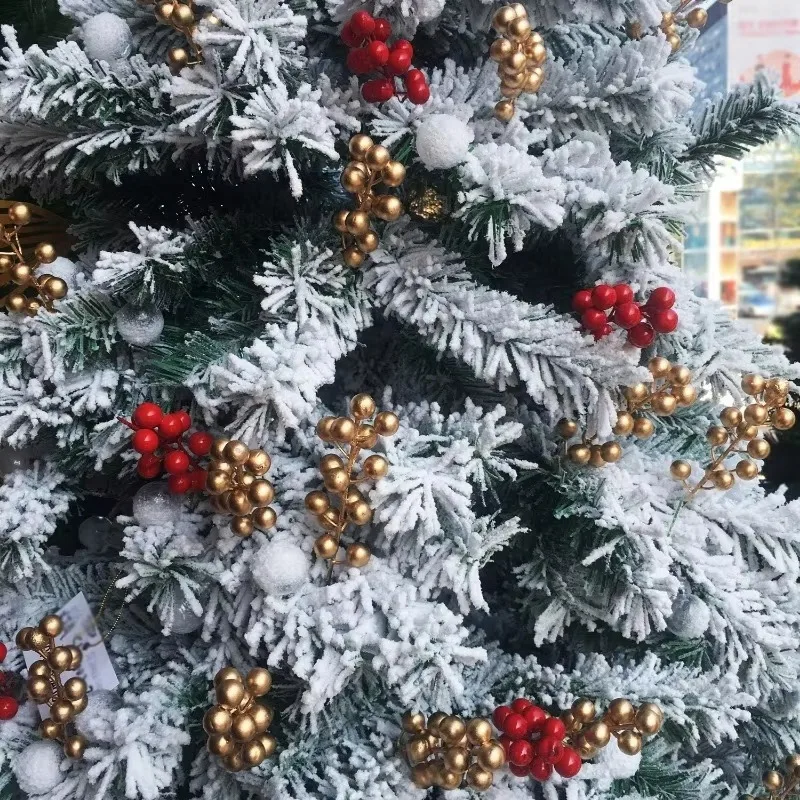 100/5PCS Artificial Red Berrie - Christmas Wreath Fake บทวิจารณ์และราคา